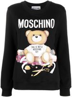 Moschino sweat à imprimé ourson - Noir - thumbnail