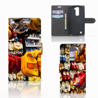 LG K10 2015 Flip Cover Klompen