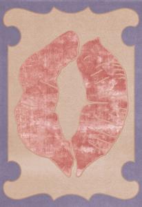 Layered - Vloerkleed Lips Patterned Wool Rug -