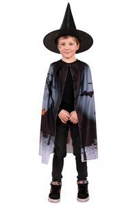 Bloody Halloween Cape Kind met Hoed