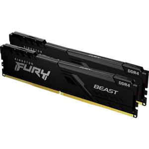 Kingston FURY Beast Werkgeheugenset voor PC DDR4 8 GB 2 x 4 GB 3200 MHz 288-pins DIMM CL16 KF432C16BBK2/8