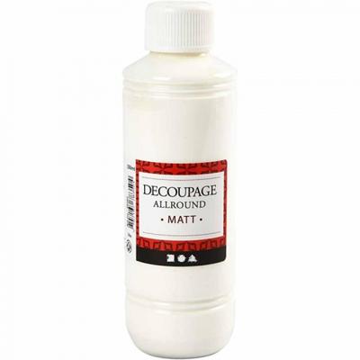 Creotime decoupage lijmlak mat 250 ml Creotime decoupage lijmlak mat 250 ml