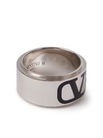 Valentino Garavani bague VLogo Signature - Argent - thumbnail