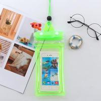 Triple Seal universele waterdichte hoes voor smartphone - 7.2 - Groen - thumbnail