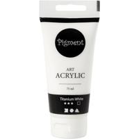 Pigment Art Pigment Art Acrylverf Titanium Wit 75 ml