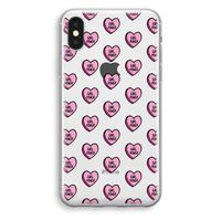 GIRL POWER: iPhone X Transparant Hoesje