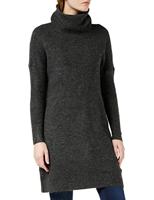 ONLY Onljana L/S Cowlnck Dress Wool Knt Noos dames Casual jurk,Grijs,XL