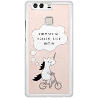 Huawei P9 hoesje - They see me rollin'