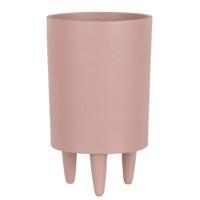 Mica Decorations Bloempot Riff 18 X 11 Cm Keramiek Lichtroze