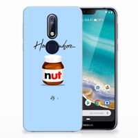 Nokia 7.1 Siliconen Case Nut Home - thumbnail