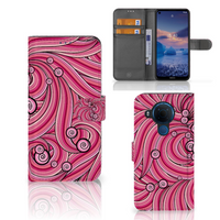 Nokia 5.4 Hoesje Swirl Pink