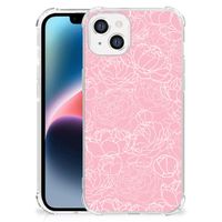 Apple iPhone 14 Plus Case White Flowers