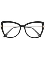 TOM FORD Eyewear lunettes de vue à monture papillon - Noir