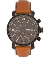 Horlogeband Fossil BQ2045 Leder Bruin 20mm