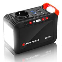AgfaPhoto Powercube 100 Pro Powerstation Li-Ion black, Rot