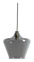 Light & Living Hanglamp Solly Ø30cm - Antiek Brons/Smoke - thumbnail