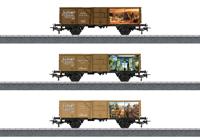 Marklin wagonset Jim Knoop 11,5 cm digitaal 1:87 staal bruin