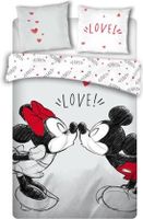 Disney Minnie Mouse Dekbedovertrek Love - katoen - thumbnail