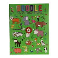 Wins Holland Doodle Kleurboek Wilde Dieren - thumbnail