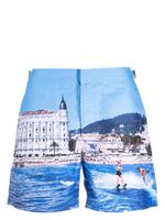 Orlebar Brown short de bain à imprimé photographique - Bleu