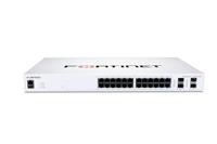 FORTINET FortiSwitch 124F-FPOE - FS-124F-FPOE, L2+ beheerde POE-switch met 24GE + 4SFP+, 24-poorts POE. Rack monteerbaar