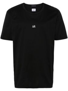 C.P. Company t-shirt en coton à logo imprimé - Noir