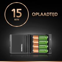 Duracell 45 minuten batterijlader, 1 tel - thumbnail