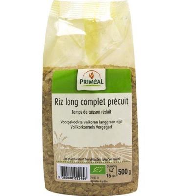 Primeal Volkoren Langgraan Rijst Voorgekookt (500g) Primeal Volkoren Langgraan Rijst Voorgekookt (500g)