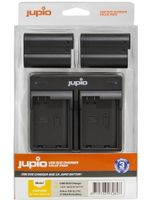 Jupio Kit: 2 x camera-accu EN-EL15C 2100mAh + USB Dual lader