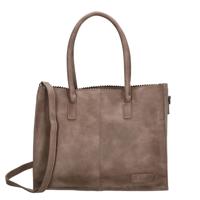 Zebra Trends Natural Bag Kartel Lisa stone grey  Damestas