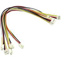 Seeed Studio ACC90453O Grove-kabel C-Control, Grove [1x Grove-bus - 1x Grove-bus] 20.00 cm Zwart, Rood, Geel - thumbnail