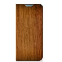 Xiaomi Redmi 10 Book Wallet Case Donker Hout