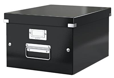Leitz Opbergdoos 6044 Click & Store Zwart (b x h x d) 281 x 200 x 370 mm 1 stuk(s) Leitz Opbergdoos 6044 Click & Store Zwart (b x h x d) 281 x 200 x 370 mm 1 stuk(s)