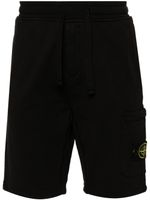 Stone Island short de sport à patch Compass - Noir