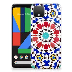 Google Pixel 4 TPU Siliconen Hoesje Mozaïek