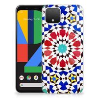 Google Pixel 4 TPU Siliconen Hoesje Mozaïek