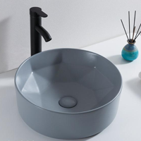 SaniGoods Rombo waskom 40x14cm lichtgrijs