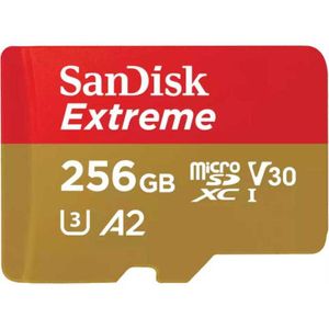 Extreme microSDXC 256 GB Geheugenkaart