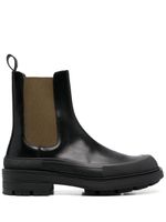 Alexander McQueen bottines chelsea en cuir - Noir