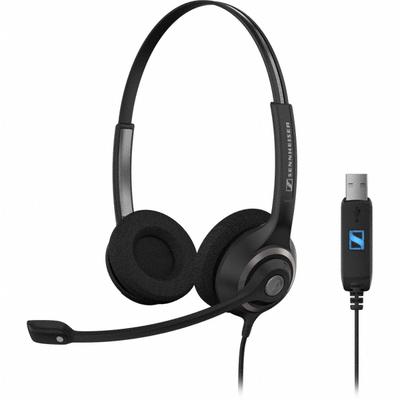 IMPACT SC 260 USB - Headset - stereo - op oor - met bekabeling - actieve geluidsdemping - USB 2.0