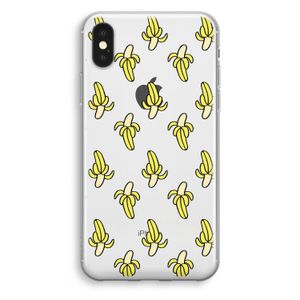 Bananas: iPhone X Transparant Hoesje