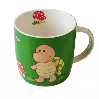 TOM mok schildpad 340 ml porselein groen