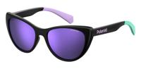 Polaroid zonnebril 8032/S 807/MF dames zwart met violet lens