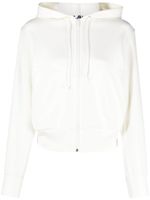 Comme Des Garçons Play veste crop à fermeture zippée - Blanc