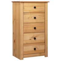 Dressoir Panama Range 46x40x89 cm grenenhout - thumbnail