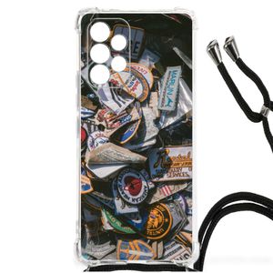 Samsung Galaxy A53 Anti-shock Hoesje met foto Badges