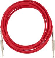 Fender® »ORIGINAL SERIES INSTRUMENT CABLE« Gitaarkabel - Rechte Jack Plug - 5.5m - Kleur: Fiesta Red