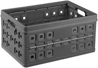 Sunware Vierkante vouwdoos, grijs, één maat