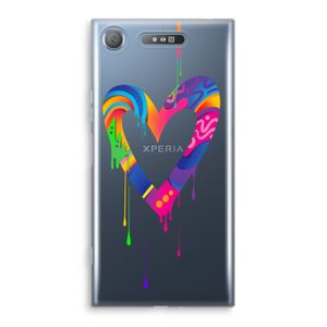 Melts My Heart: Sony Xperia XZ1 Transparant Hoesje