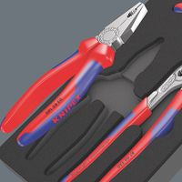 Wera 9780 Schuimrubberen inzetstuk met KNIPEX tangen Set 1, 3-delig tangenset in schuiminzet voor werkplaatswagen - thumbnail